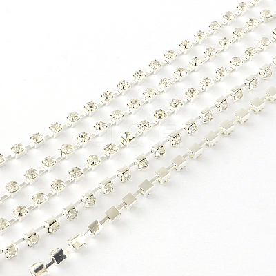 Brass Crystal Rhinestone Strass Chains CHC-R120-03-1