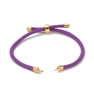 Adjustable Polyester Cord Bracelet Making MAK-C001-01-1