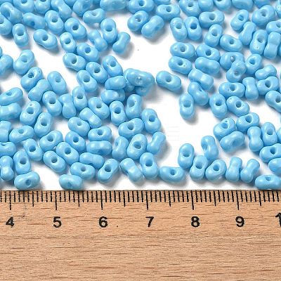 Baking Paint Glass Seed Beads SEED-K009-01A-06-1