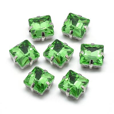 Sew on Rhinestone RGLA-T037-10x10mm-19-1