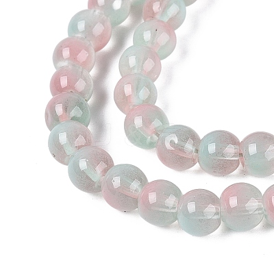 Acrylic Imitation Cat Eye Beads Strands OACR-Q197-01A-11-1