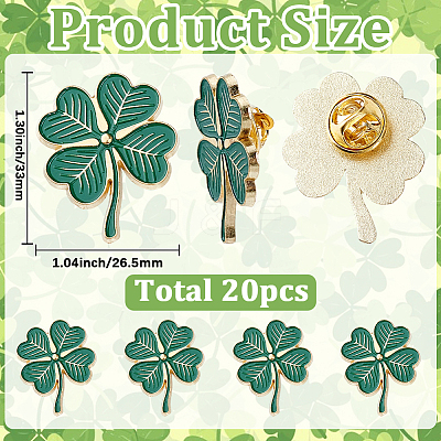 20Pcs Alloy Lapel Pin Backs for Backpack Clothes JEWB-SC0001-94-1