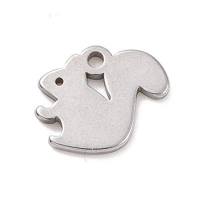Non-Tarnish 304 Stainless Steel Charms STAS-G287-03P-1