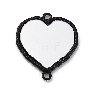 Double-faced Glass Mirror Connector Charms FIND-Z073-01EB-02-1