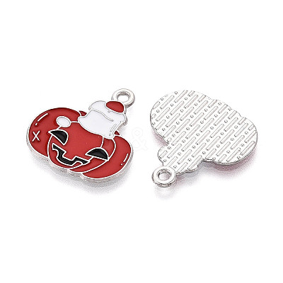 Halloween Theme Alloy and Enamel Pendants ENAM-T021-31J-01P-1
