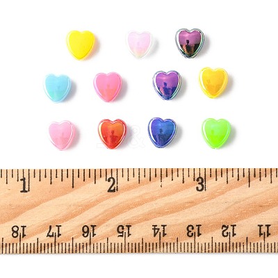 200Pcs ABS Plastic Beads KY-FS0001-43A-1