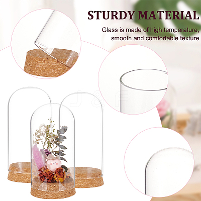 Glass Dome Cover AJEW-WH0165-40B-1