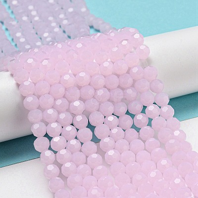 Imitation Jade Glass Beads Stands EGLA-A035-J6mm-D02-1