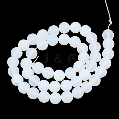 Opalite Beads Strands X-G-T106-337-1