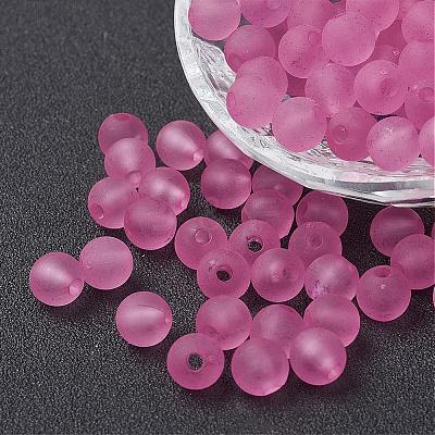 Transparent Acrylic Beads PL704-C28-1