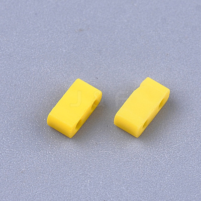 2-Hole Opaque Glass Seed Beads SEED-S023-23B-01-1
