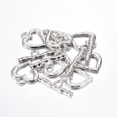 Tibetan Style Toggle Clasps LS-TIBE-S002-P-LF-1