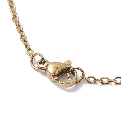 304 Stainless Steel Necklaces NJEW-MZ00026-1