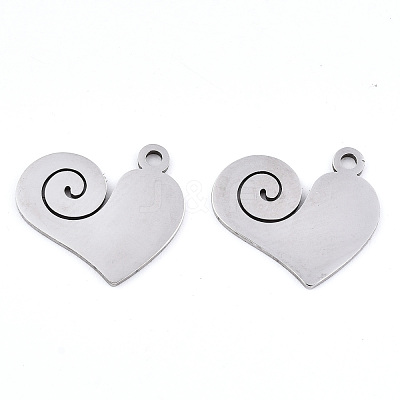 Non-Tarnish 201 Stainless Steel Pendants STAS-S081-086-1