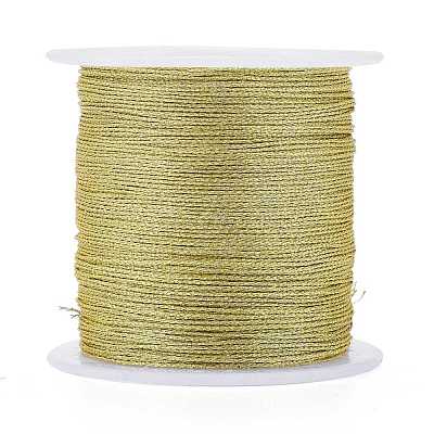 Polyester Braided Metallic Thread OCOR-I007-B-07-1