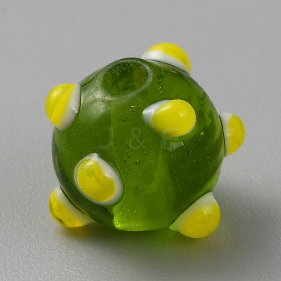 Transparent Glass Beads GLAA-WH0038-26F-1