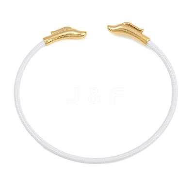 Braided Steel Wire Bangles Making KK-CBA6056-02K-G-1