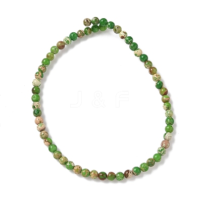 Dyed Natural Regalite/Imperial Jasper/Sea Sediment Jasper Beads Strands G-B124-C05-08-1