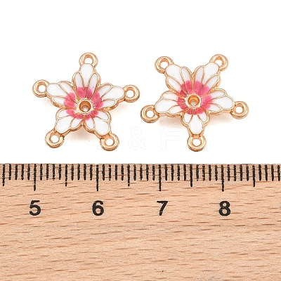 Alloy Enamel Chandelier Component Links AL-CBA8479-12KCG-02-1