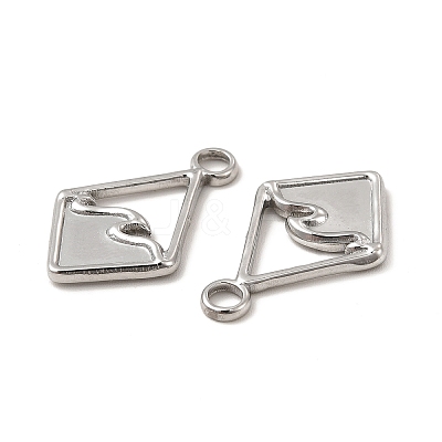 Non-Tarnish 304 Stainless Steel Pendants LS-STAS-A070-34P-1