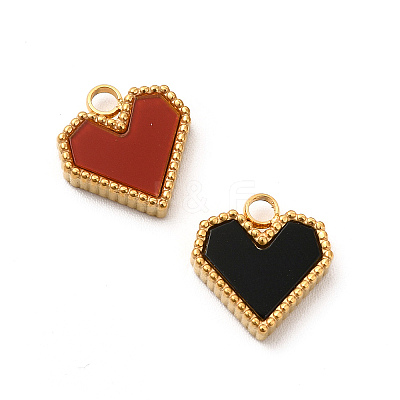 PVD Vacuum Plating 304 Stainless Steel Pendants STAS-A076-06G-1