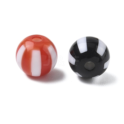 Opaque Acrylic Beads OACR-D314-07-1