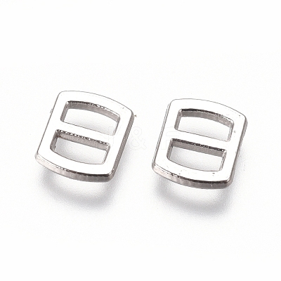 Mini Alloy Buckles X-PALLOY-WH0067-76-P-1