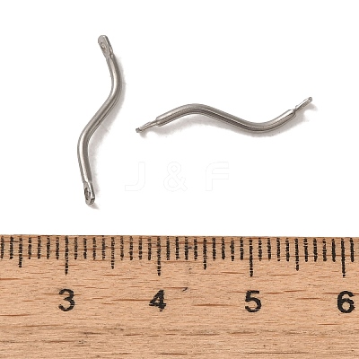 Non-Tarnish 304 Stainless Steel Links Connector Charms X-STAS-Q323-13P-1
