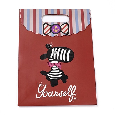 Rectangle Paper Flip Gift Bags CARB-L010-03M-01-1
