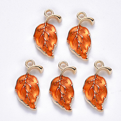 Alloy Enamel Pendants X-ENAM-S121-022E-1
