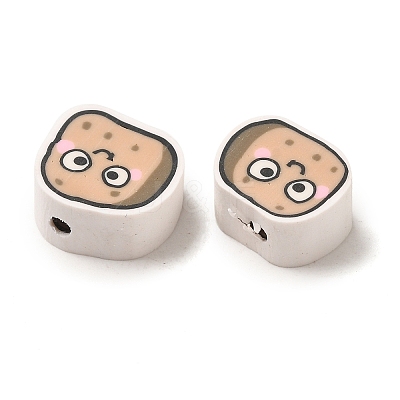 Cartoon Polymer Clay Beads CLAY-Z003-02B-1