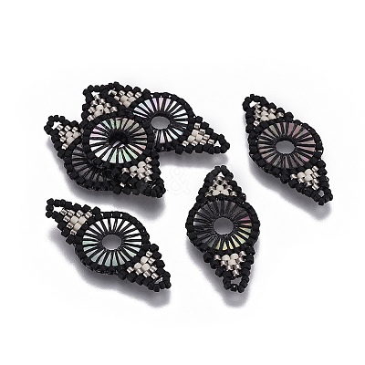 MIYUKI & TOHO Handmade Japanese Seed Beads Links SEED-E004-G22-1
