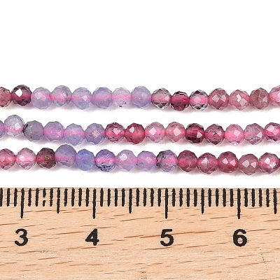 Natural Colorful Spinel Beads Strands G-B175-D01-3mm-1