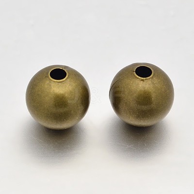 Brass Beads ECR8MM-AB-NF-1