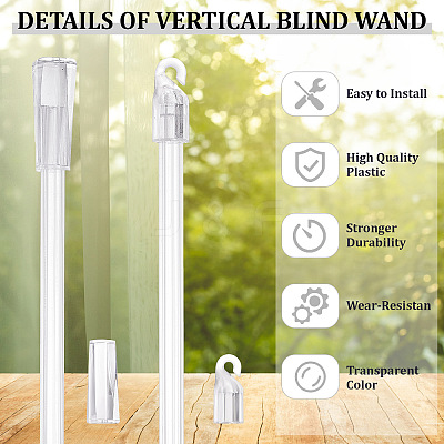 15Pcs Vertical Blind Repair Vane Savers FIND-CP0001-11-1