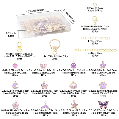DIY Keychain Making Kits DIY-FS0010-16-1