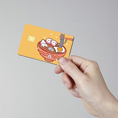 PVC Plastic Waterproof Card Stickers DIY-WH0432-263-1