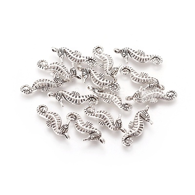 Tibetan Style Alloy Charms TIBEP-A19239-AS-RS-1