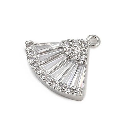 Brass Micro Pave Cubic Zirconia Pendants LS-KK-S339-07P-1