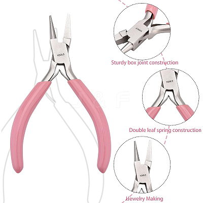 45# Carbon Steel Round Concave Pliers PT-BC0001-61-1