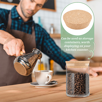 Cork Bottle Stoppers FIND-WH0016-46A-1