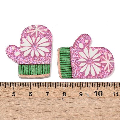 Christmas Acrylic Pendants OACR-I028-02H-1