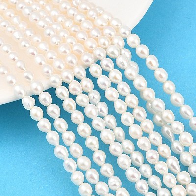 Natural Cultured Freshwater Pearl Beads Strands PEAR-D003-01A-1