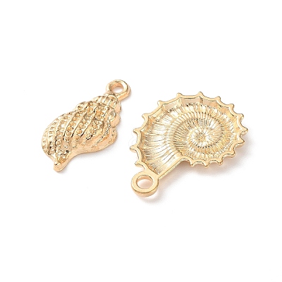 Sea Animals Alloy Pendants FIND-Z102-01G-02-1