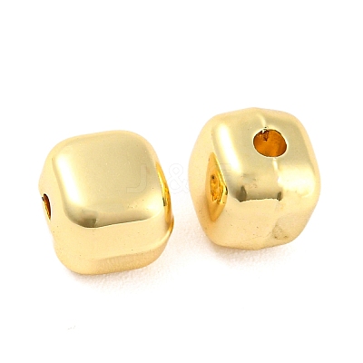 Rack Plating Alloy Beads PALLOY-D023-32G-1