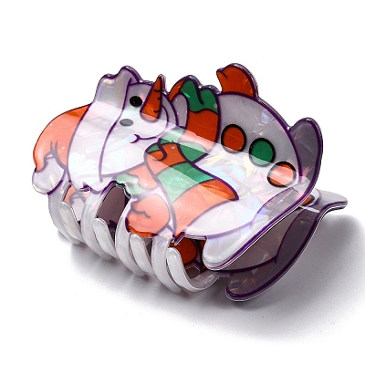 Christmas PVC Claw Hair Clips for Women Girls LS-PHAR-Z007-01C-1