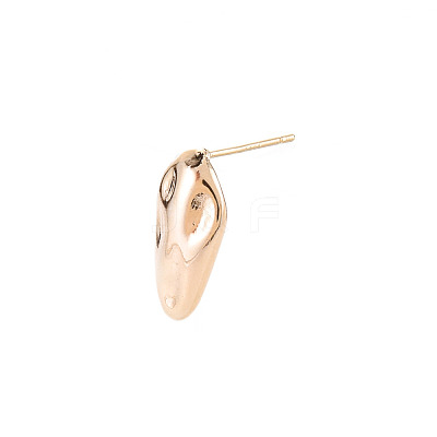 Brass Earring Findings X-KK-S356-441-NF-1