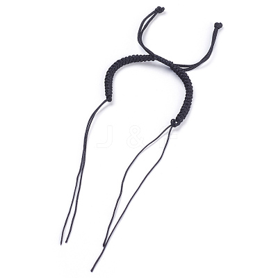 Adjustable Nylon Cord Bracelet Making MAK-F023-A01-1