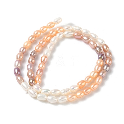 Natural Cultured Freshwater Pearl Beads Strands PEAR-C004-14B-1