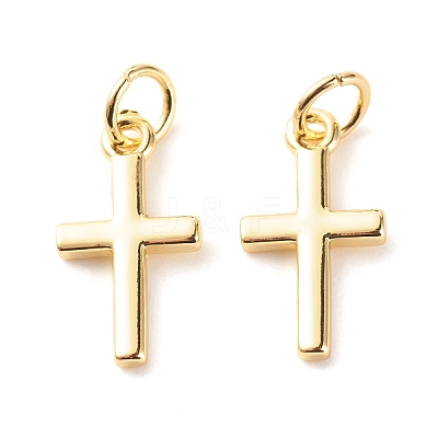 Brass Pendants KK-P208-02G-RS-1